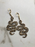 Spotted Snake Earrings