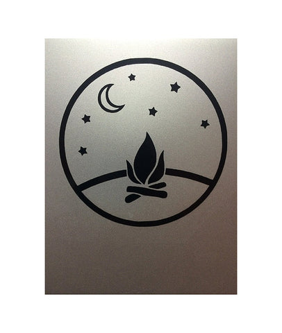 Campfire Vinyl Decal