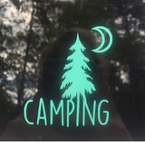 Camping Vinyl Decal