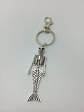 Mermaid Skeleton Keychain