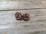 Champagne Druzy Earrings
