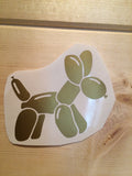 Balloon Animal Vinyl Decal