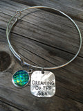 Mermaid Dreaming of the sea bracelet