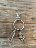 Ganesha Crystal Keychain