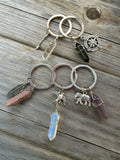 Arrow Crystal Keychain