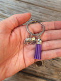 Elephant Tassel Keychain