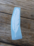 Feather Vinyl Decal