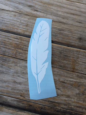 Feather Vinyl Decal