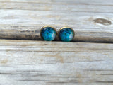 Blue Galaxy earrings