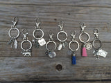 Travel Camper Charm Keychain