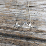 Silver Mountain Necklace