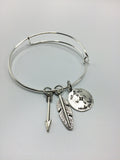 Not All Who Wander Are Lost bracelet