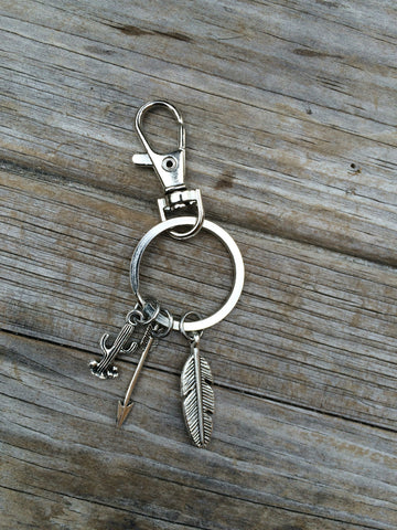 Desert Charm Keychain