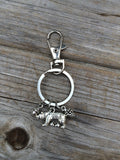 Bear Charm Keychain