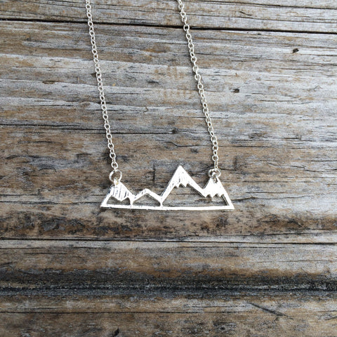 Silver Mountain Necklace