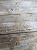 Gold Honeycomb Necklace