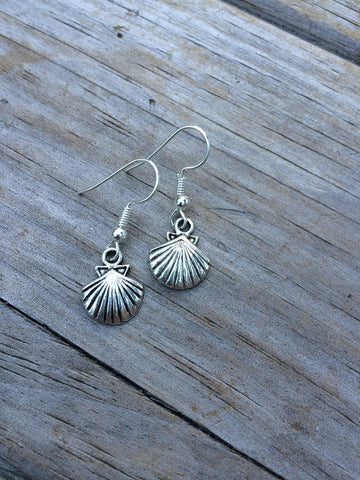 Tiny Seashell Earrings