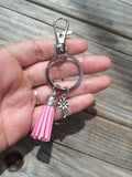 Flower Tassel Keychain