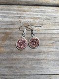 Champagne Druzy Dangle earrings