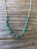 Wire Wrapped Turquoise Necklace