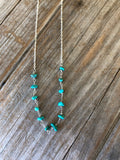 Wire Wrapped Turquoise Necklace
