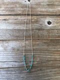 Wire Wrapped Turquoise Necklace