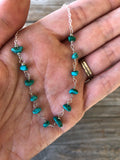 Wire Wrapped Turquoise Necklace