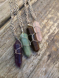 Amethyst Crystal Necklace