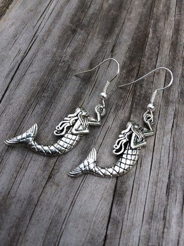 Simple Mermaid Earrings