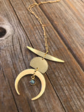 Celestial Moon Necklace