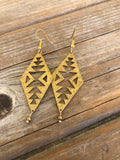 Brass Boho Earrings