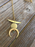 Celestial Moon Necklace