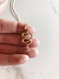 Gold Snake Necklace