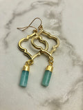 Crystal Clover Earrings