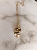 Gold Snake Necklace