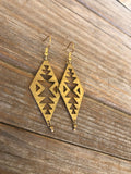 Brass Boho Earrings
