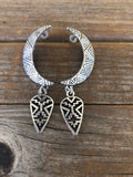 Aztec Moon Earrings