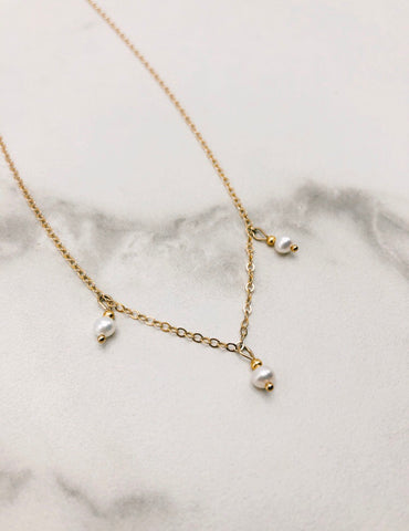 3 Pearl Necklace
