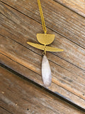 Geometric Quartz Necklace