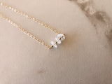 Beaded Moonstone Necklace