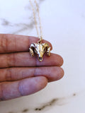 Ram Skull Necklace